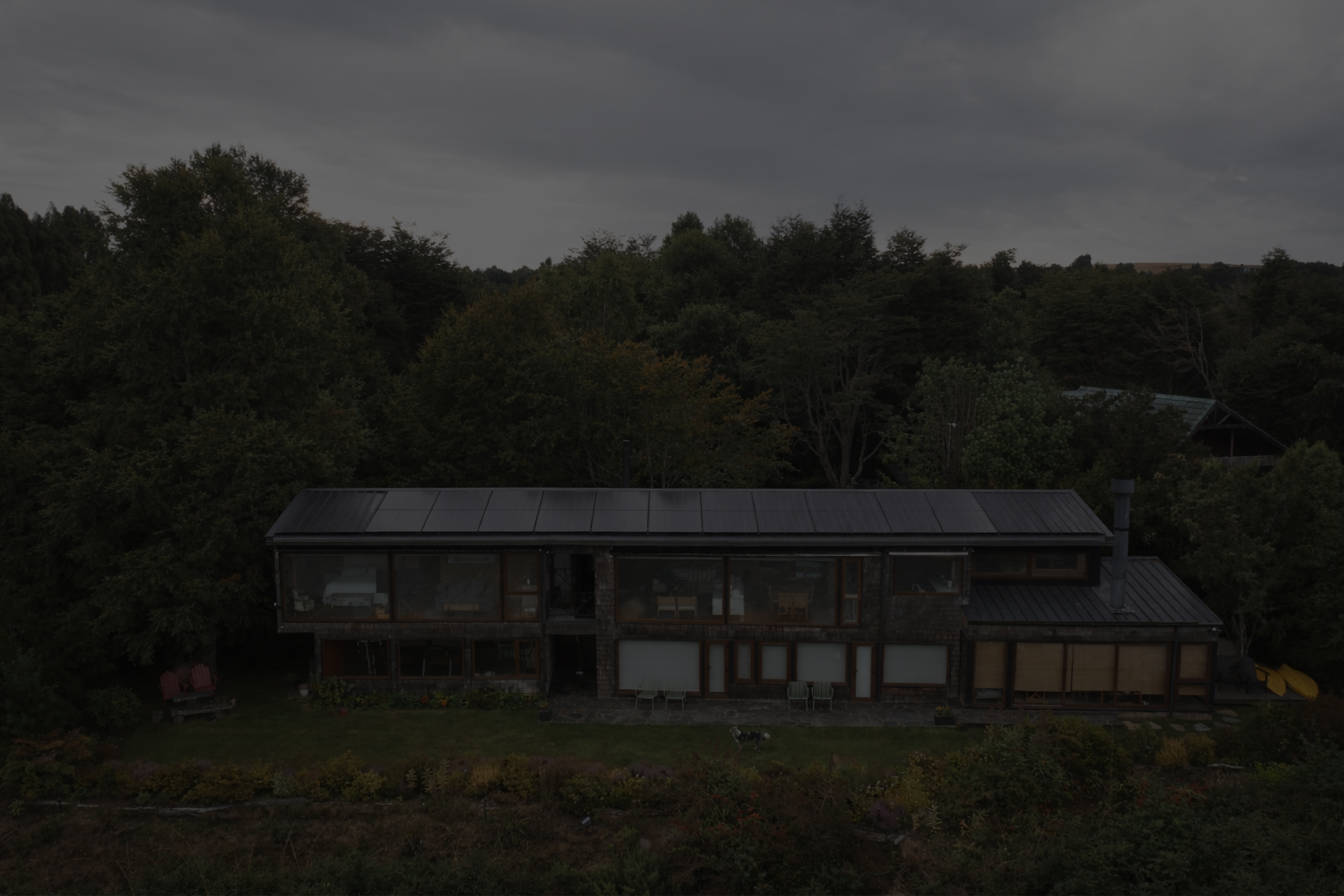 Hogar con energía solar